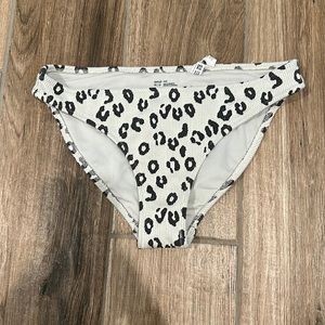 Aerie Leopard Print Bikini Bottoms